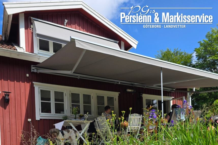 När du beställer persienner, markiser, gardiner eller pergola från oss får du hjälp hela vägen.